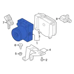 Abs Hydraulic Modulator Valve