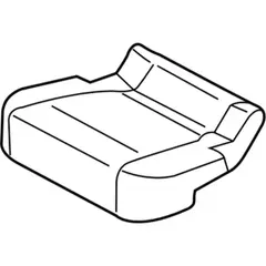 Seat Cover Cushion - Right, Rear (King Ranch)