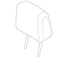 Headrest - Left, Right, Rear