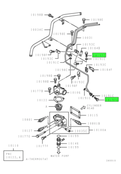 EYEBOLT,COOLING WATER LINE 1