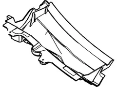 Cowl Extension - Left