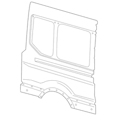 Quarter Panel Body Side - Right, Rear, Outer