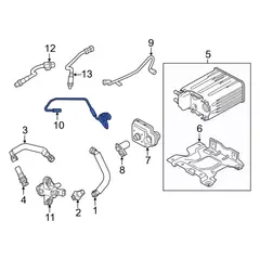 Evaporative Emissions System Lines Fuel Vapour Hose