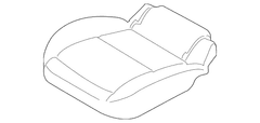 Seat Cover Cushion - Right, Rear
