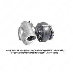 Exhaust Gas Turbocharger for DD15, GHG17, AT/EPA10