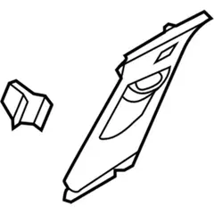 Door Pillar Post Trim Set Panel - Right (ST)