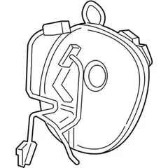 Air Bag Clockspring Cover And Contact Plate (Active Steering)