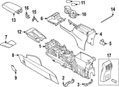 Console Air Vent Support