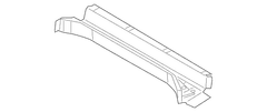 Floor Pan Crossmember - Rear, Center