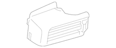 Molding Instrument <br>Instrument Panel Bolster Trim Sandstone