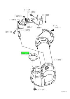 GASKET,EXHAUST PIPE 1