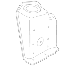 Coil Spring Pocket Seat Bucket - Left, Front