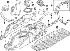 Sender And Pump Fuel Strainer Set <br>Fuel