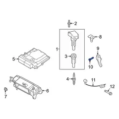Engine Crankshaft Position Sensor Bolt - M6 X 20MM