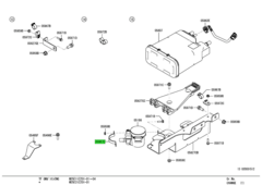 CLAMP,FUEL VAPOR CONTROL LINE 1