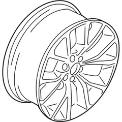 Wheel Rim 22 X 9.5 Style 2