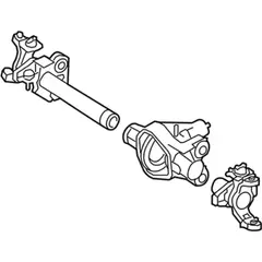 Differential Housing Axle - Front