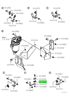 CLIP,FUEL LINE 1