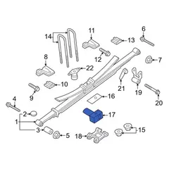 Leaf Spring Spacer