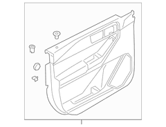 Panel Door Trim - Left, Front, Lower (ST)