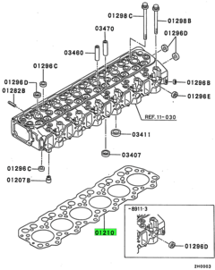 GASKET,CYLINDER HEAD 1