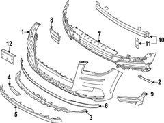 Cover Trim <br>Fog Light molding ring Extension panel Fog Hole Lamp bezel grille Side insert