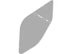 Sliding Door Trim Panel Body Side - Right, Rear