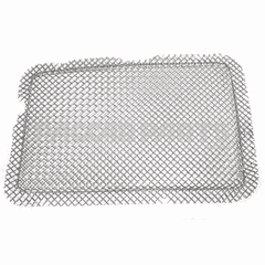 GRILLE-HOOD FRONT MESH BRT CLR ALUM RH