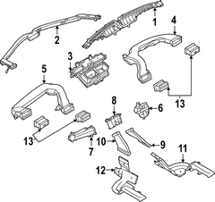 Instrument Panel Air Duct