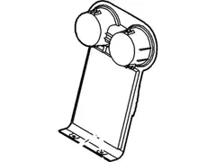 Console Cup Holder Seat Armrest - Rear