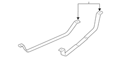 Fuel Tank Strap - Passenger