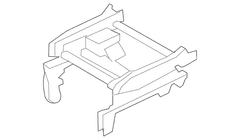 Seat Track - Front, Passenger
