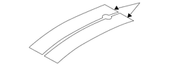 Roof Decal Stripe Sticker