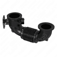 Turbine EGR Valve Line Assembly - DD15 14L