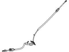 Automatic Transmission Shifter Cable Selector Lever Control (AT)