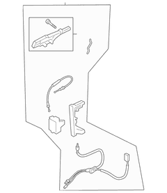 Door Latch - Left, Front