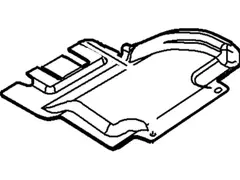 Firewall Insulator Instrument Panel - Front