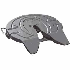 Fifth Wheel Assembly - Complete - Internal, FW35, 7.250 Inch