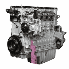 3/4 Engine DD15 14.8L GHG17 472910 Front Sump with A/T Turbo, Closed Coolant Port