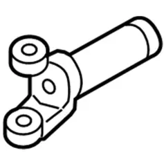 Drive Shaft Slip Yoke Coupling Flange Prop - Rear