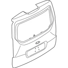 Liftgate Tailgate Trim (Series410V)
