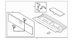 Support Floor Storage Compartment (Cypress)