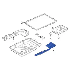 Transmission Oil Pan Bracket Shield (AT)