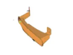 Spoiler Bracket COMPONENTS - Right, Front, Lower