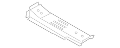 Floor Sidemember Pan Crossmember - Front, Upper