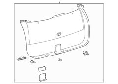 Liftgate Trim Tailgate