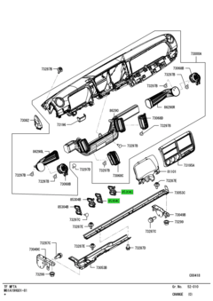 BRACKET,INSTRUMENT PANEL RADIO 1