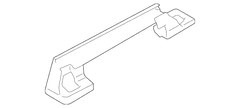 Seat Track Cover - Front, Passenger