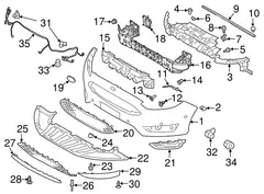 Roof Rack Cover Slat - Left