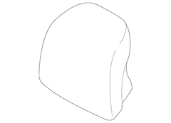 Roll Type Headrest Cover - Left, Right, Front